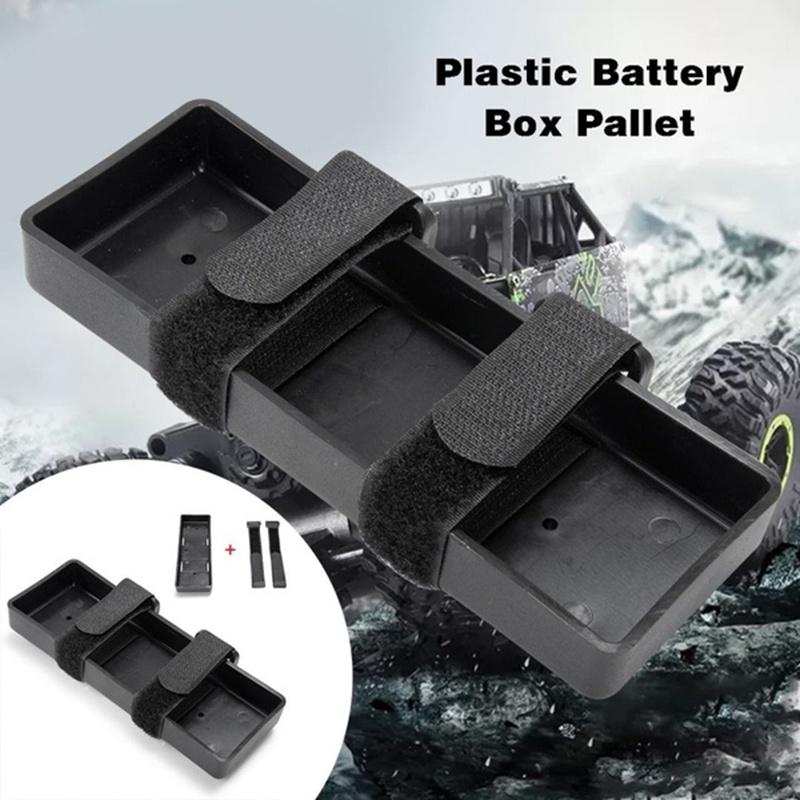 High-quality Carbon Fiber Battery Box With Tray For 1/10 Rc Rock Crawler Axial Scx10