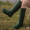 Rain Boots for Long Solid for Farm Easy To Walk Rainy Rainy Large Japanese Shoe Size [D.IIZOO] Men, Shoes, Color, Work, Gardening, In, Season, Days,