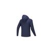 Skechers Godri Performance Series Moisture-Wicking Quick-Dry Hooded Comfortable Long Sleeve Jacket Men jackets Navy-Blue P225M155-02MZ