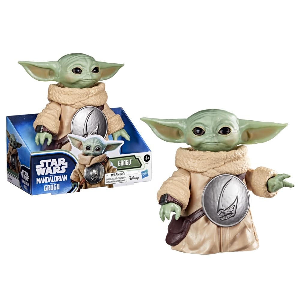 Hasbro STAR WARS The Mandalorian and Glogou Glogou Action Boys Girls Ages Authentic Product Figure, & Toy, 4+, G2529,