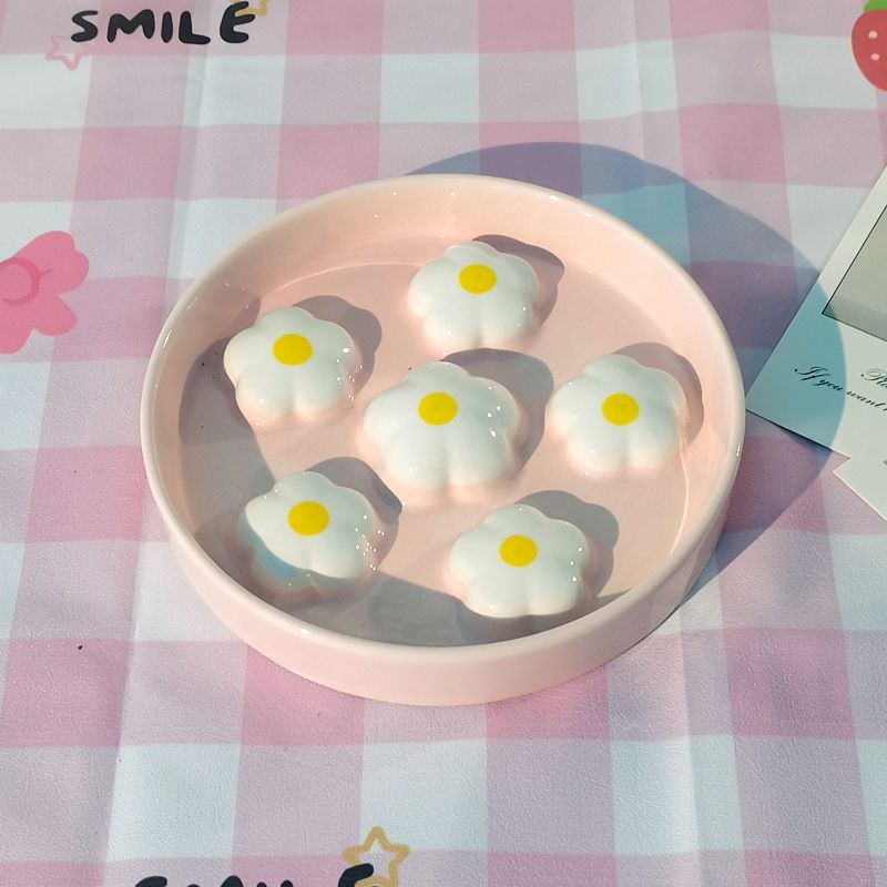 

Pet Ceramics Slow Food Bowl Dog Cat Choke-proof Non-slip Slow Food Feeder Puppy Kitten Rice Feeder Licking Bowl Pet Supplies