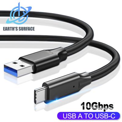 Cavo USB3.2 10Gbps USB Tipo C Cavo USB A a USBC 3.2 Gen2 Trasferimento Dati Cavo USB C per SSD Disco Rigido 3A PD 60W Cavo di Ricarica Rapida