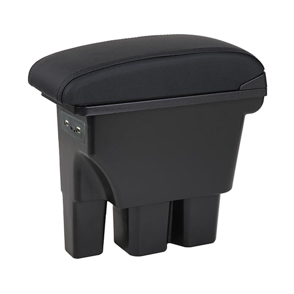 BTtime Suzuki Jimny Compatible with JB64W and Black Leather Console Storage Compatible with OEM USB Easy for the New Jimny Armrest, JB74W, Box, Box,