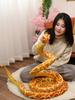 Plush Simulated Snake Toy Soft Filled Doll Room Decoration Children Gift Holiday