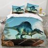 3D Print Dinosaur Duvet Cover King Twin Queen Double Size Kit Ultra-fine Fiber Pillowcase Fashion Polyester Bedding Set