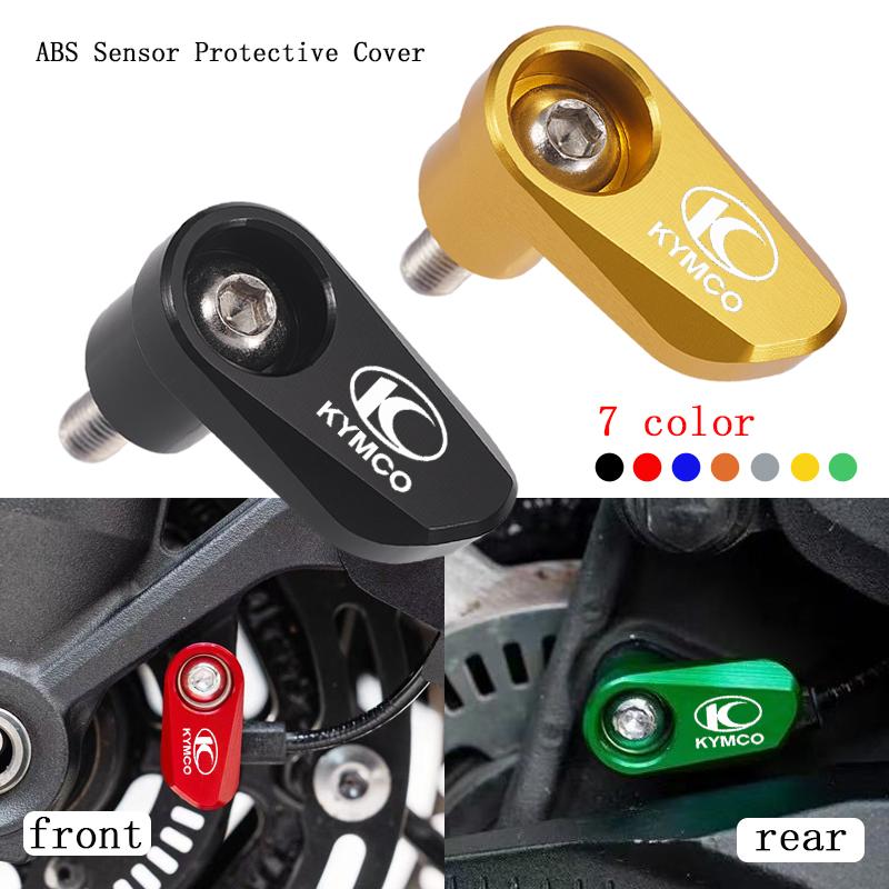 Motorcycle Front Wheel ABS Sensor Protection Guard Cover For KYMCO Xciting 250 300 400 AK550 CT250 CT300 S400 DOWNTOWN