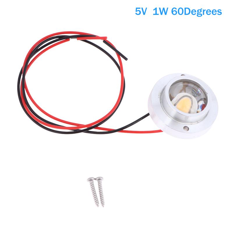 

Dc5V 12V 24V 1W Led High Brightness Spotlight With Visible And Concealed Installation Embedded Led Spotlight Source For Kitchen 5V 60°