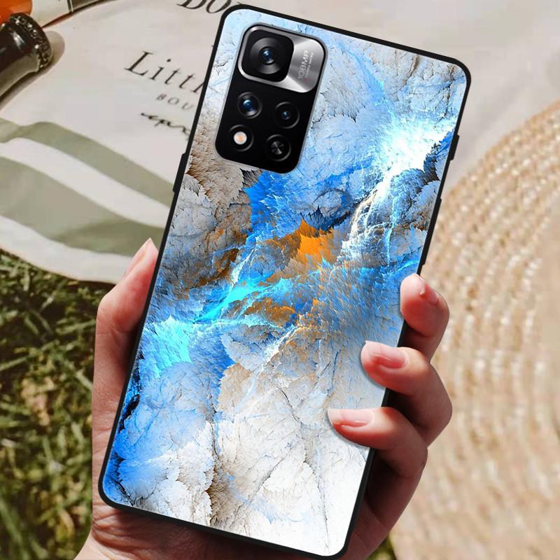 Für Xiaomi Redmi Note 11 Pro Plus 5G Hülle Weiche Silikon Handy Rückseite für Xiaomi Redmi Note11 Pro + Plus Coque Fundas Bumper