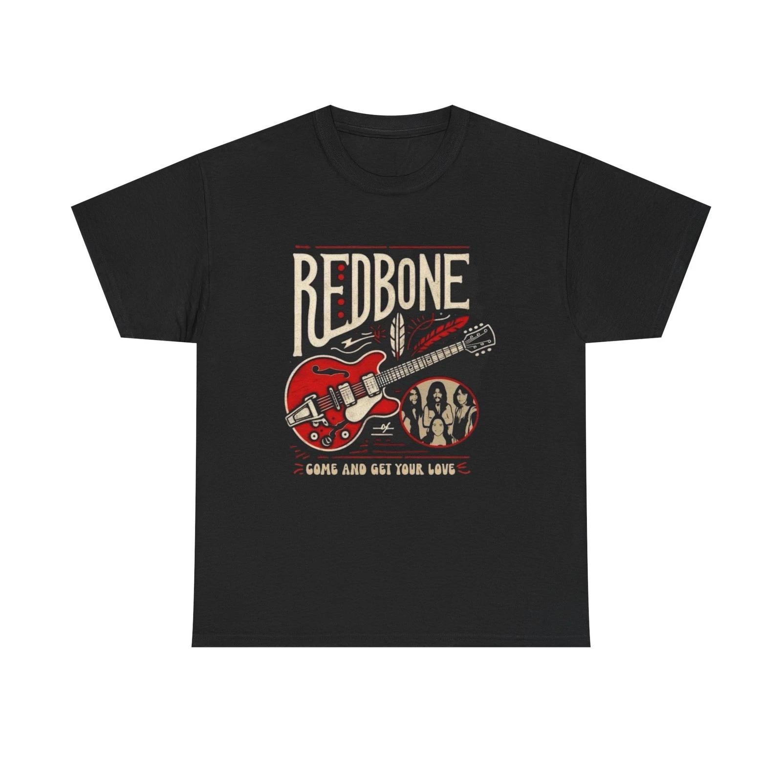 Redbone Vintage Graphic T Shirt NEW ADULT Unisex Heavy Cotton Tee 4XL