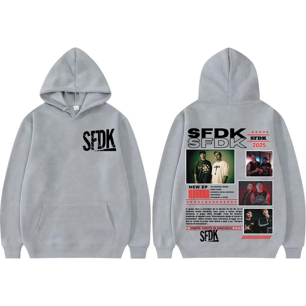 

Rapper Sfdk Album Tour 2025 Graphic Hoodie Men Women Harajuku Hip Hop Gothic Hoodies Casua Loose Pullover Sweatshirts Streetwear 3XL