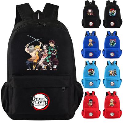 Anime Cartoon Printing Laptop Bagpack Batoh pro teenagery Unisex školní batohy pro chlapce Dívky Batoh Mochilas Back To School