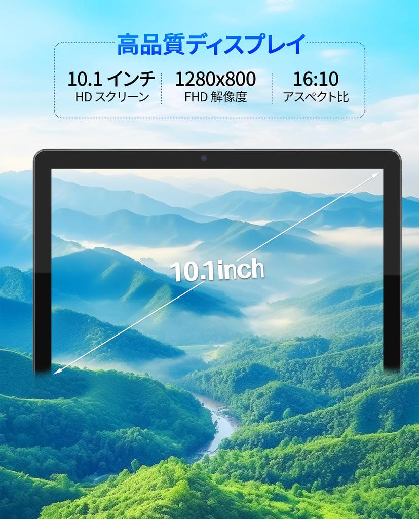 PUTECCH Android 5G Dual 1280 X 800 FHD IPS Bluetooth GMS Tablet PC with Keyboard and Blue 10-inch Wi-Fi Tablet, 13, 7GB+64GB+1TB Expansion, 6000mAh,