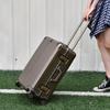 Scratch-Resistant Aluminum Trolley Suitcase - Luxury Travel Luggage in 20/22/24/26/29 Inch Sizes