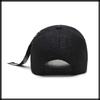 Cap Logo Charm Ring Hat Sports Running Outdoor Men Women CA579 [White Fang] (Black)