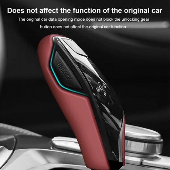 Car Gear Shift Knob Cover Trim Styling Accessories For BMW 7 Series 6GT 16-22 X3