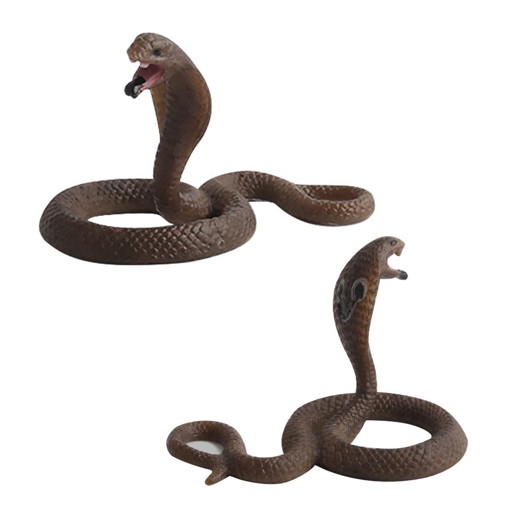 Children's Wild Animal Simulation: Poisonous Snake Model Toy