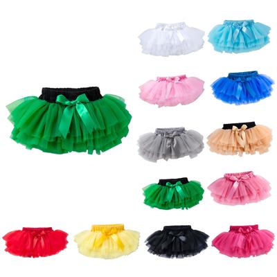 Summer Kids Cute Mesh Skirt Girls Baby Princess Skirt