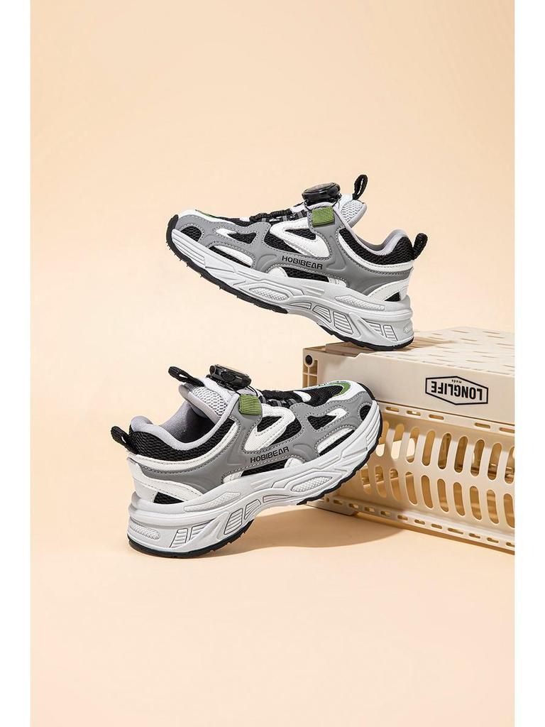 Happy Bear Breathable Mesh Lightweight Unisex Shoes for Spring and Autumn