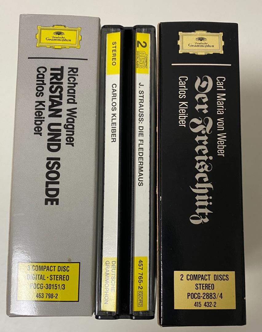 

[USED] Conducted by Carlos Kleiber ``Tristan and Isolde ``The Bat ``The Archer