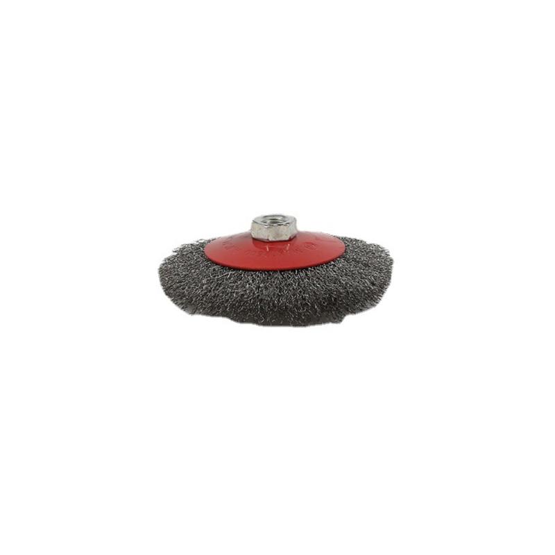 100/115/125Mm Disc-Shaped Steel Wire Wheel For Angle Grinder Bench Grinder Rust Removal Polishing Cleaning Paints
