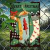 Metal Wall Art Vintage Christmas Sign for Home Decor  Metal Poster Vintage Christmas Tin Sign for Wall Decor