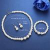 Pearl Necklace, Clavicle Chain, a Gift for Mom, Vintage Cheongsam-style Jewelry, Women's Summer Jewelry Set