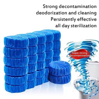 Toilet Bowl Cleaning Deodorant Tablet Freshener Deodorization Stain House Cleaning Remover Product Bathroom Agent A8M8