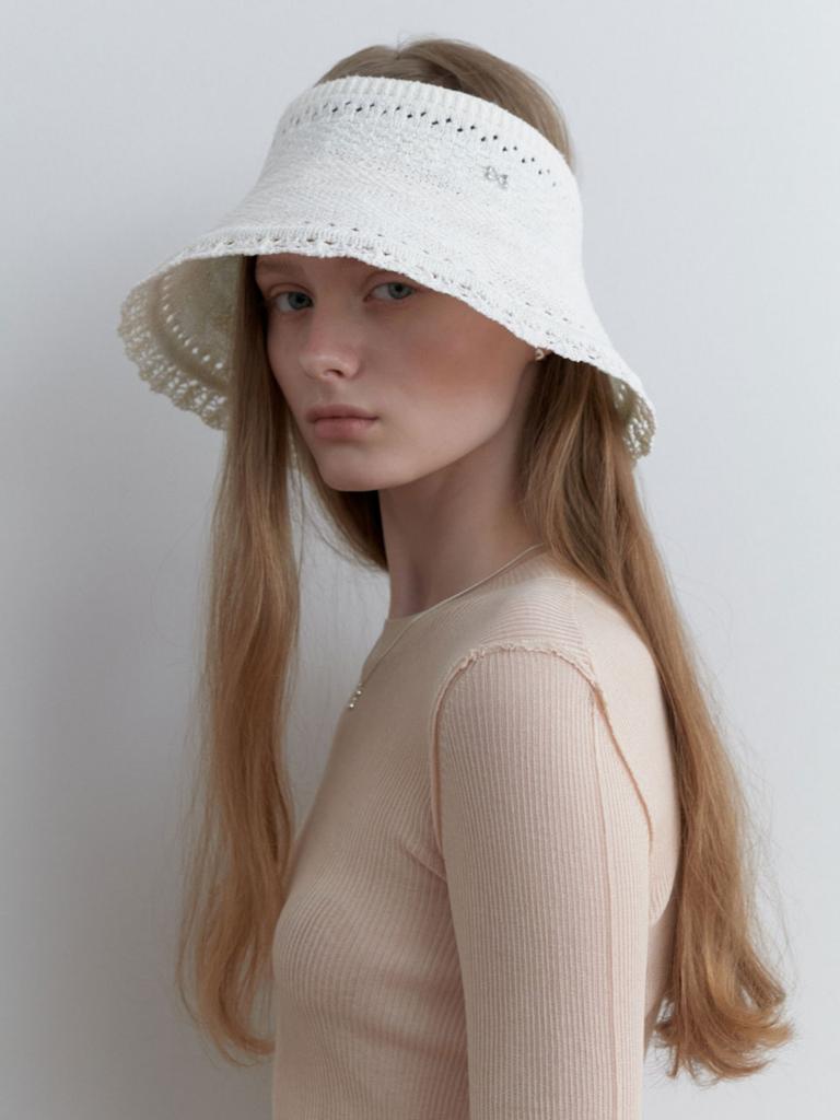Leobeumimonseuteo Lace Brim Sun Cap_3Col (L251Mcp030)