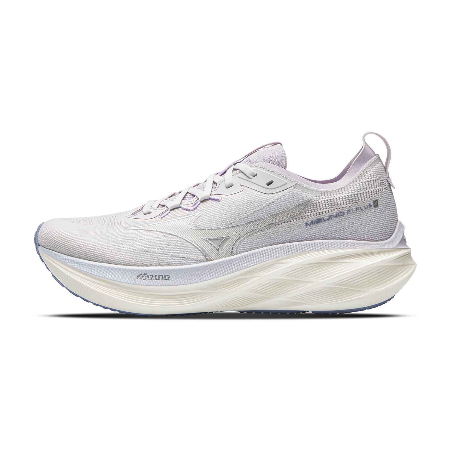 Mizuno Pi Plus 2 Low Top Running Shoes Kids sneaker Rain-Cloud-Gray D1GH260305 36