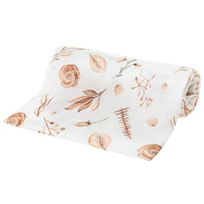 Bamboo Diaper 75X75 Boho Flowers, Bocioland