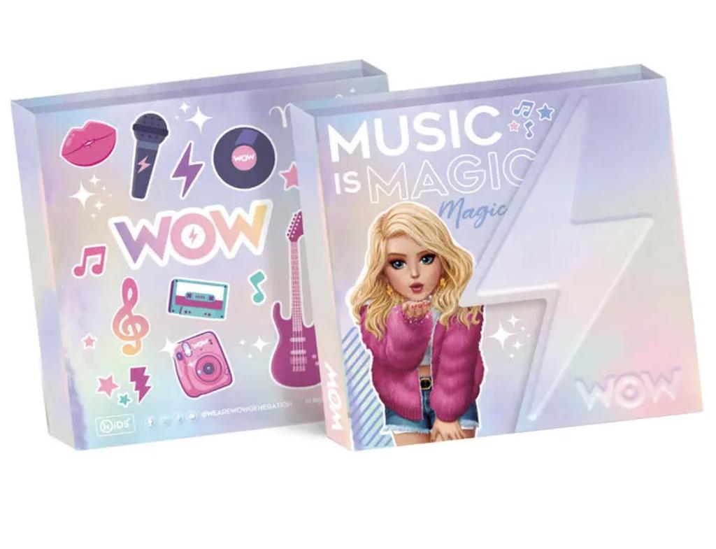 Notatnik dla dzieci z karteczkami samoprzylepnymi Wow Generation 1 sztuka