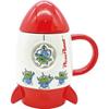 Disney Pixar Toy Story Covered Mug 220ml Alien Little Green Men UFO Catcher SAN5160 Red