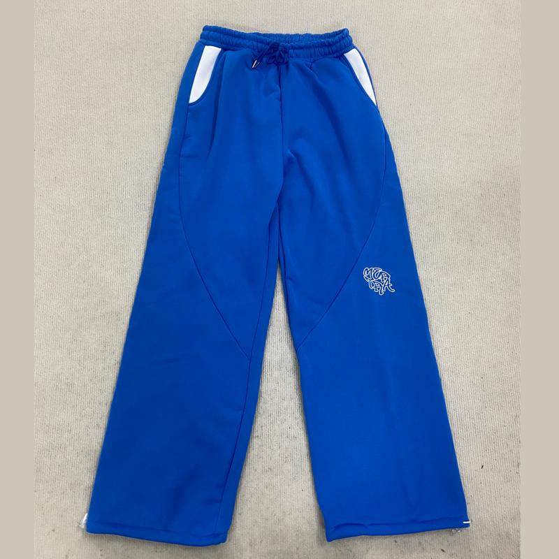 

Европейские и американские модные мужские и женские уличные повседневные спортивные штаны с принтом букв XL синий