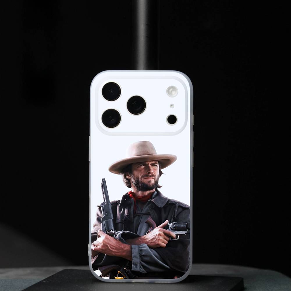 Clint EastwoodS Cowboy Art For iPhone 17,16,15,14,13,12,11,Pro,Max,Plus,Mini,SE4,E Magnetic For Magsafe Wireless Phone Case
