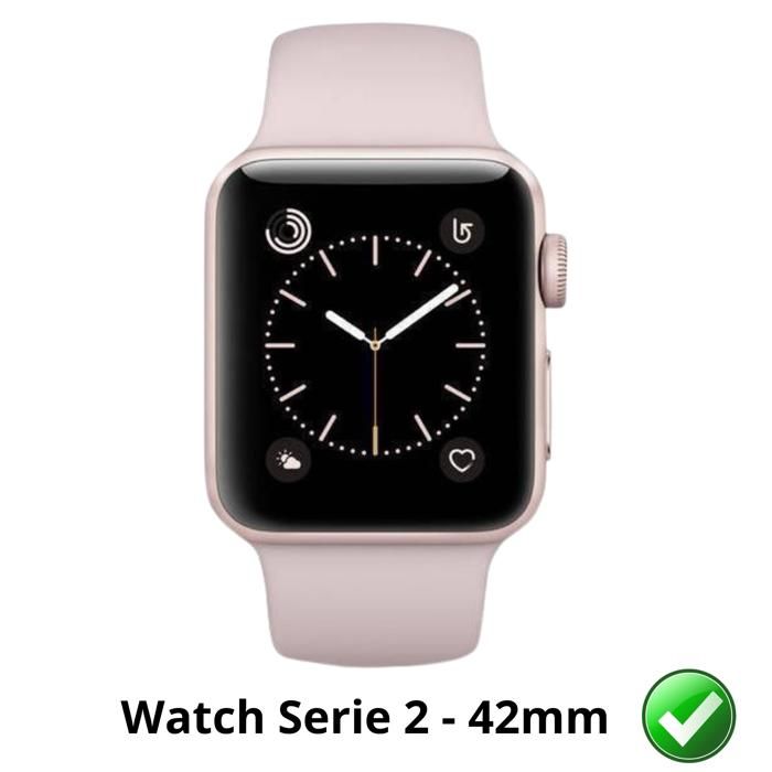 Protection écran pour Watch Serie 2 - 42mm [Pack 6] Film Plastique Protecteur Résistant Ultra Mince Phonillico