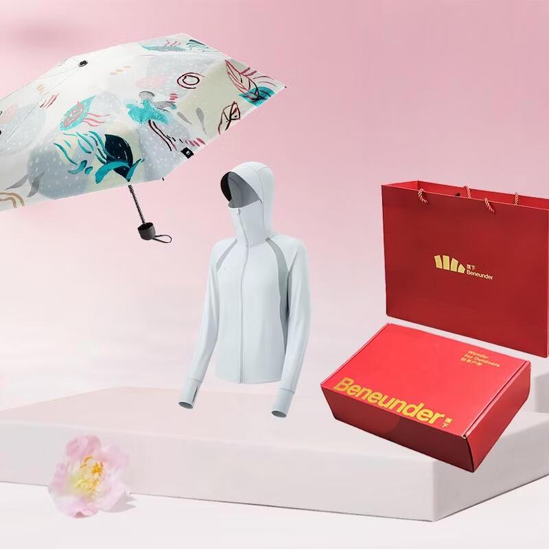 Beneunder Fuubutsushi 5-Fold Umbrella & AS100 Sun Jacket Set