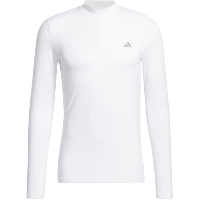 

Adidas Logo Pattern Stand Collar Pullover Long Sleeve T-Shirt Men Tops White IQ2932 XXL