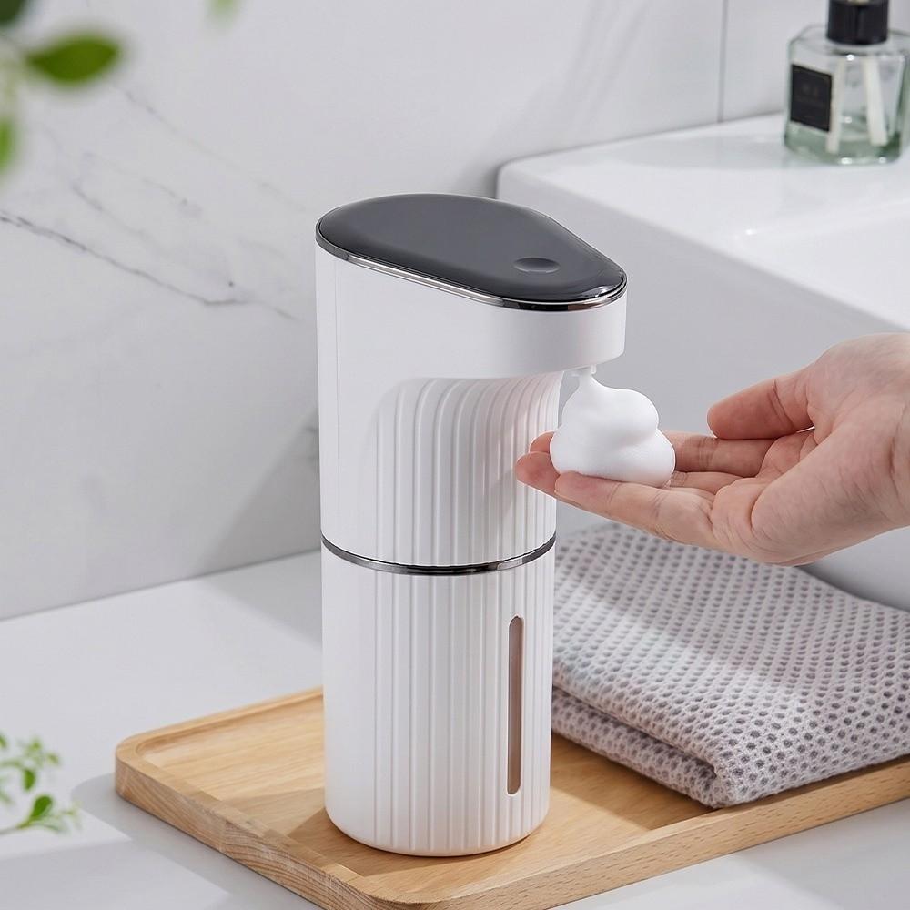 Liquid/Foam Hand Sanitizer Dispenser USB Rechargeable Hand Cleaning Washing Machine Shower Gel