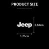 1/2/5/10pcs Car Sticker Steering Wheel Interior Sticker For Jeep Grand Cherokee Wrangler JK Gladiator Compass Renegade Wagon AKY1