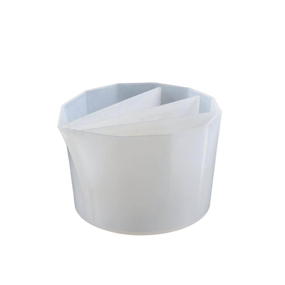 Split Cup For Paint Pouring,Reusable Fluid Art Split Cup Silicone Split Pouring Cup With Dividers For Acrylic Paint Resin
