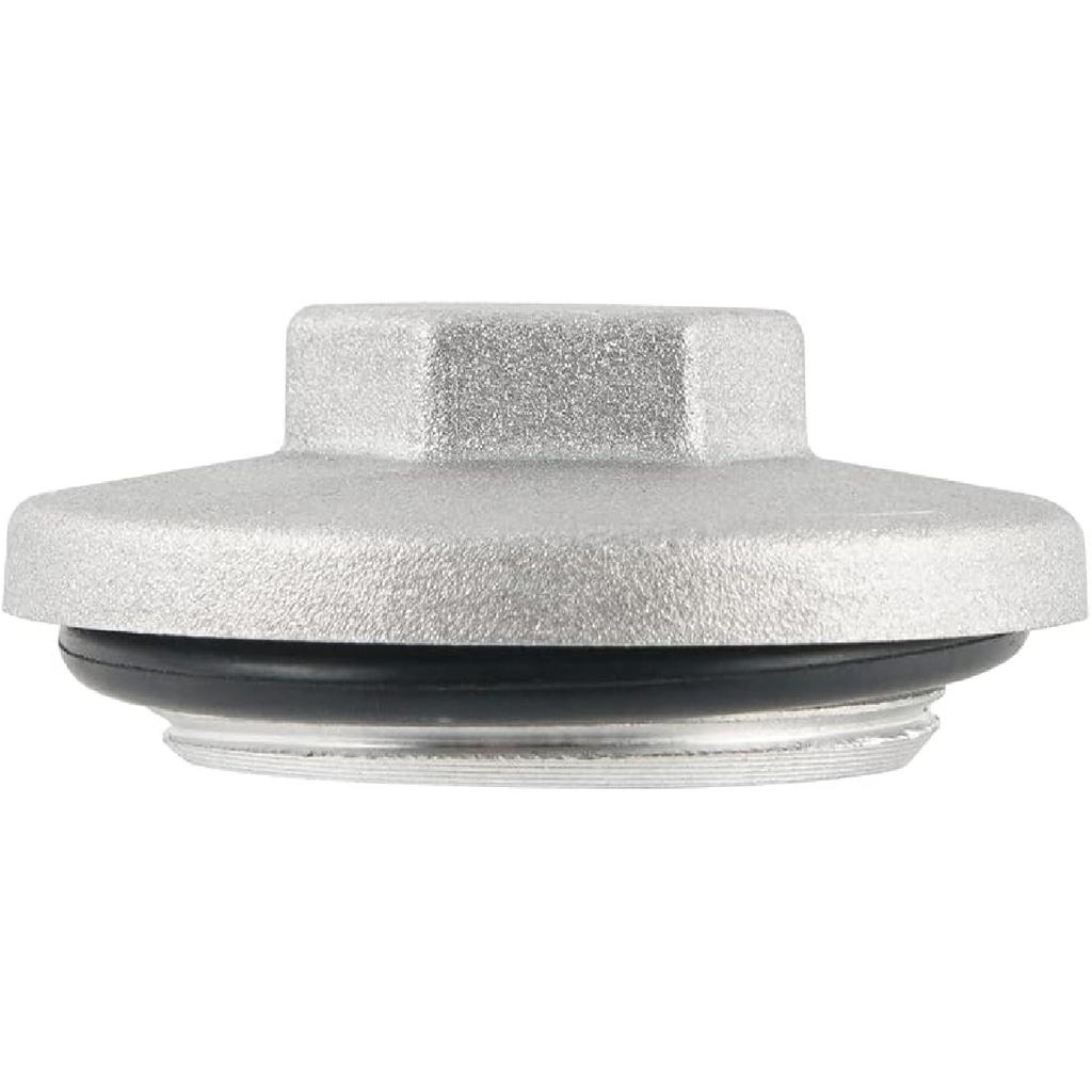 NICECNC Engine Valve Tappet Adjustment Cover Cap, 17mm Front/Rear Differential Gear Case Cap Lid O-Ring Compatible with Honda 12361-300-000, 1PCS