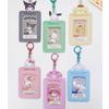Cute Pvc Cartoon Keychain Holder With Photo Slot And Coin Pocket
