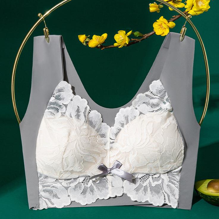 Sexy Spitzen-BH, nahtlos, Übergröße, 5XL, Damen-BH, Damen, stahlfreie Unterwäsche, Show-Fit-BH, Tops, Damen-BH