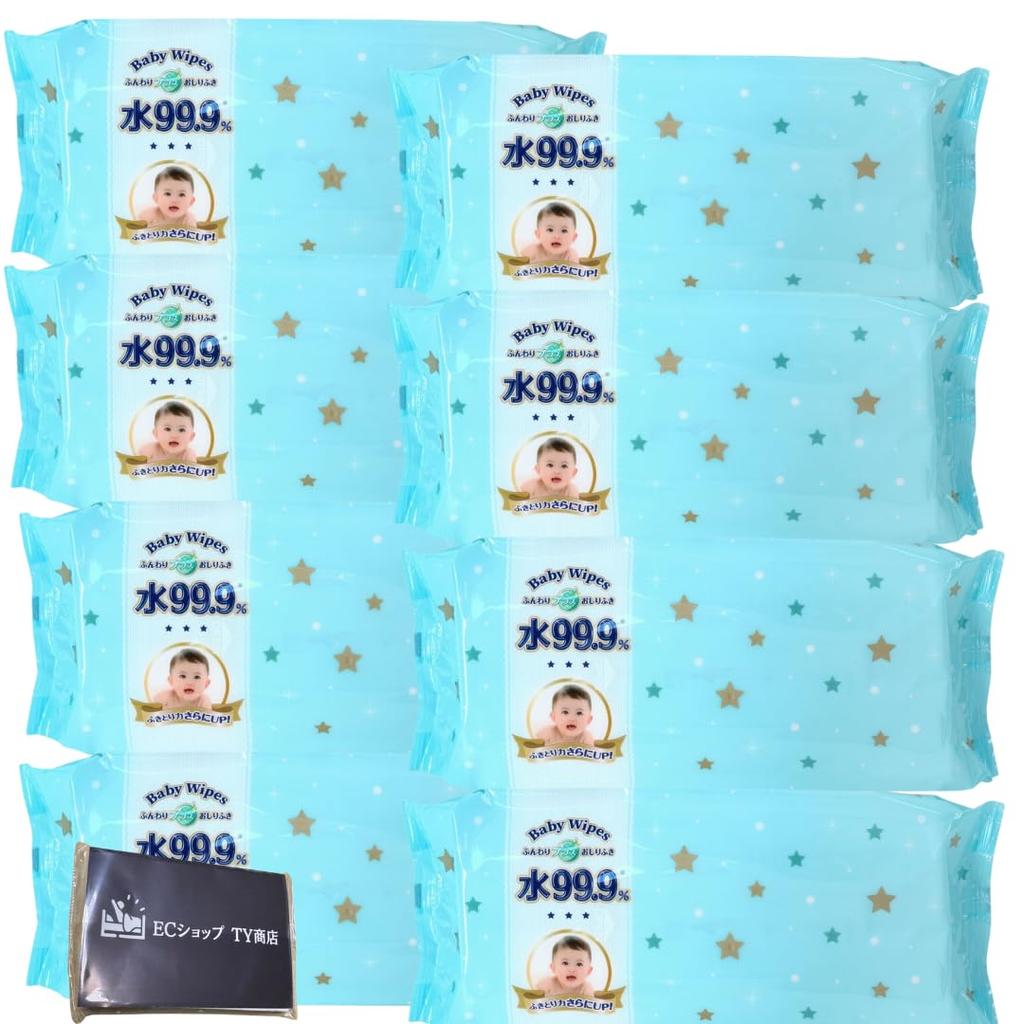 Funwari Plus Baby 70 Made in Moisturizing Hyaluronic 8 560 Sheets 99.9% Water, Wipes, Sheets, Additive-Free, Japan, Acid, Wipes,