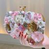 Banquet Bag Color Beads Flower Dinner Bag Celebrity Clutch Bag Annual Meeting Cheongsam Bag Dress Bag