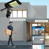 2-in-1 Solar Street Light, Three Screen Outdoor Security Camera, Multi-purpose Lighting Monitoring
