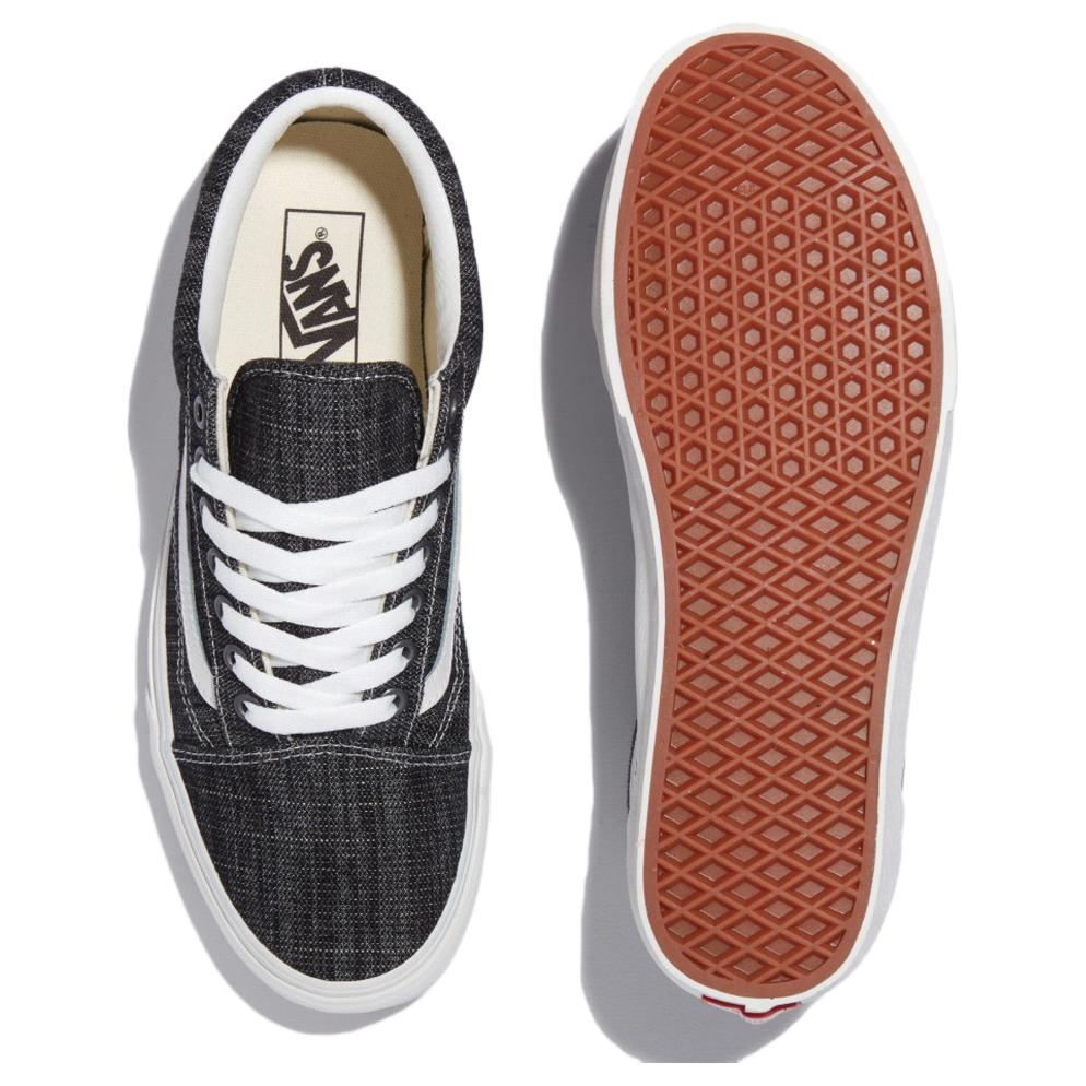 Vans Old Skool Series Comfortable Versatile Fashion Low-Top Skate Shoes Unisex Sneakers Black VN000CR5Y281