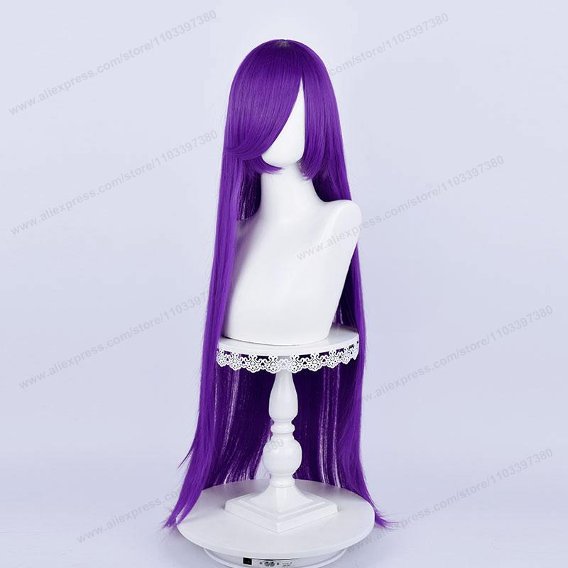 Anime 100Cm Long Staight Cosplay Synthetic Wig Black White Red Pink Brown Gold Blue Women Heat Resistant Hair High Quality Wigs