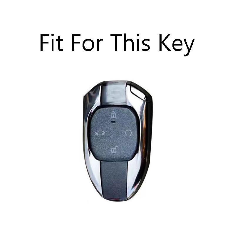 Zinc Alloy Auto Smart Key Fob Cover Case Housing Fit For Trumpchi Gac Empow J11 J12 J13 J14 J15 Gs8 Protector Auto Auto Accessories
