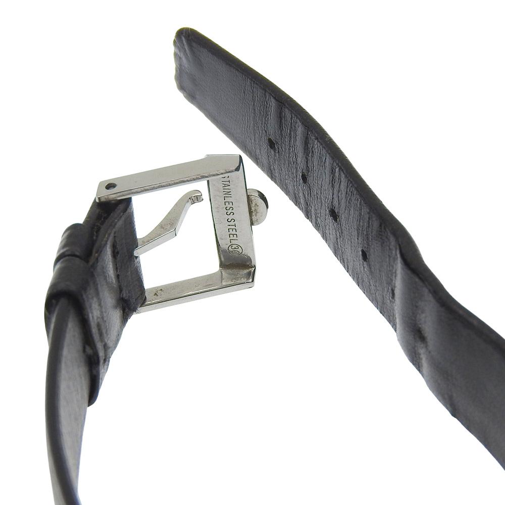 Omega De Ville Watches TOOL104 Silver SilverDial Stainless Steel/leather Hand Winding Analog Display Mens Used